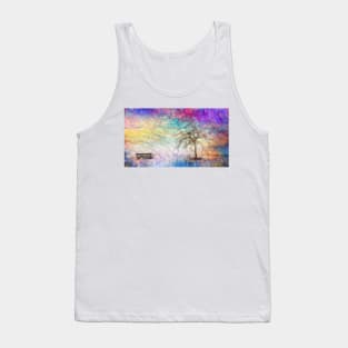 Winter storm park Tank Top